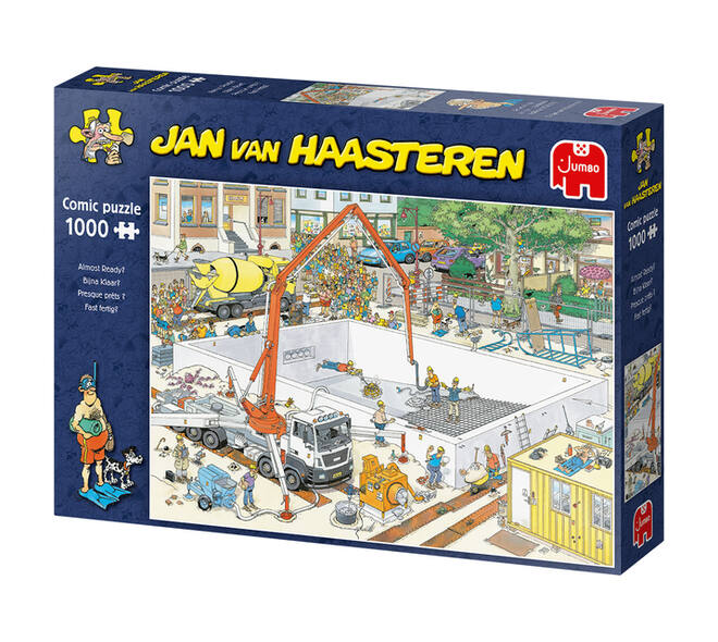 Puzzel Jan van Haasteren Bijna klaar? 1000 stukjes
