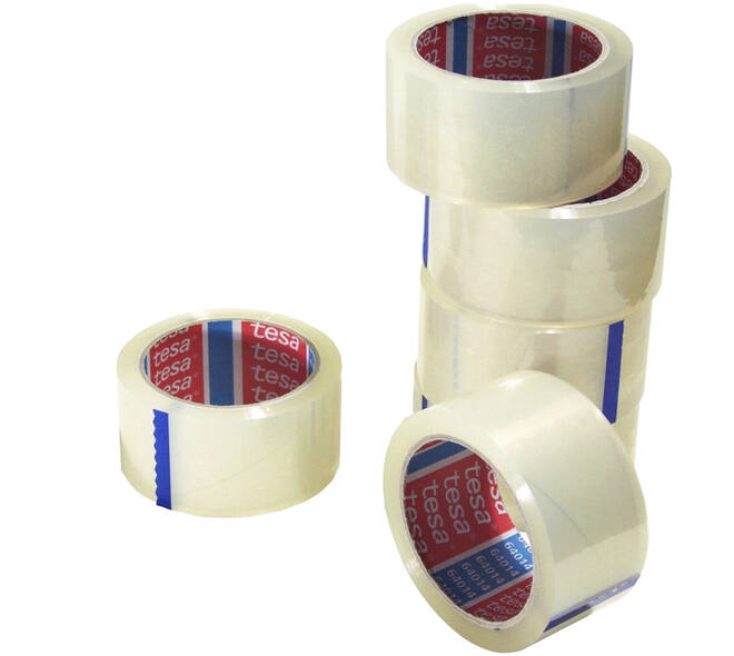 Verpakkingstape Tesa 50mmx66m PP transparant