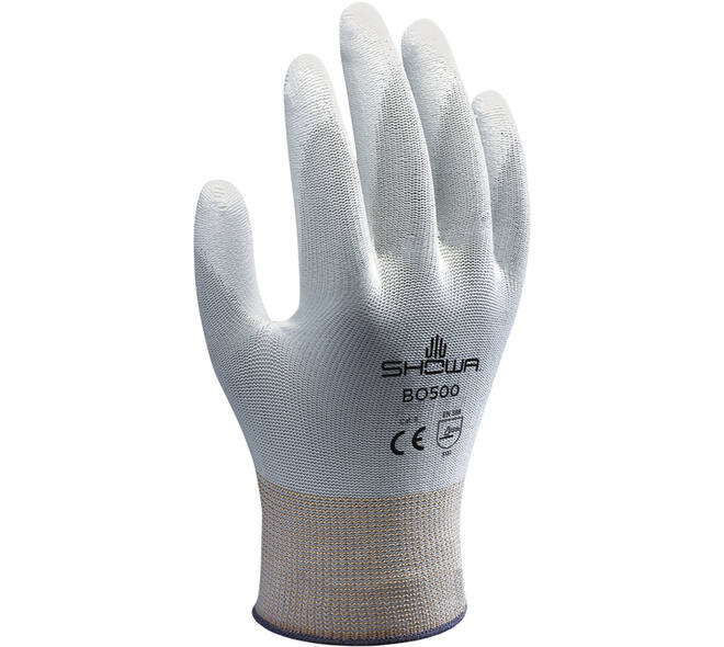 Griphandschoen Showa B0500 S wit
