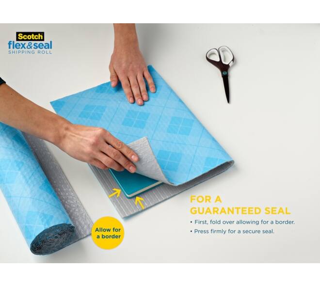Verpakkingsrol Scotch Flex & Seal 38cmx3m