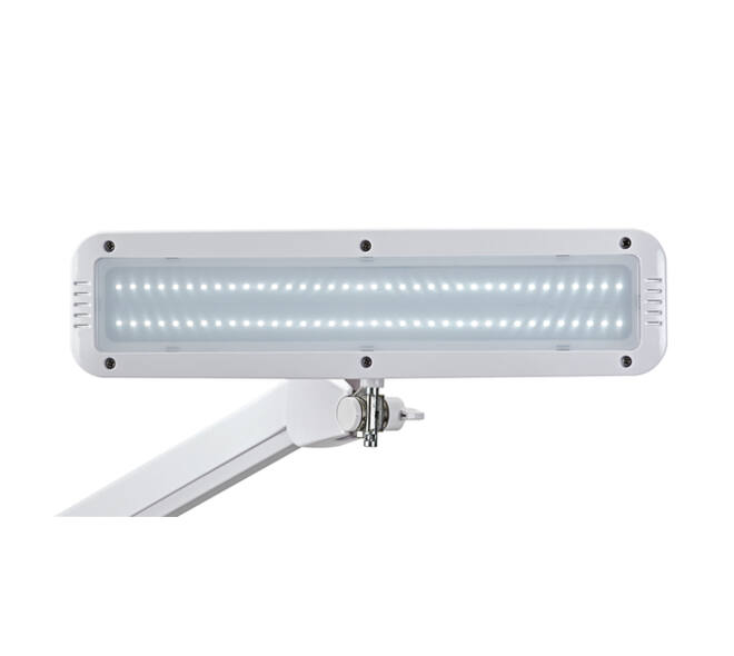 Werkpleklamp MAUL Intro LED tafelklem dimbaar wit