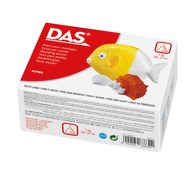 Gipspoeder DAS 1000 gram wit