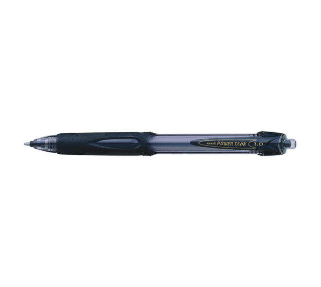 Balpen Uni-ball Powertank medium zwart