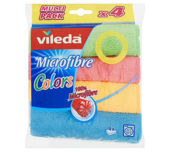 Microvezeldoeken Vileda 4-pack