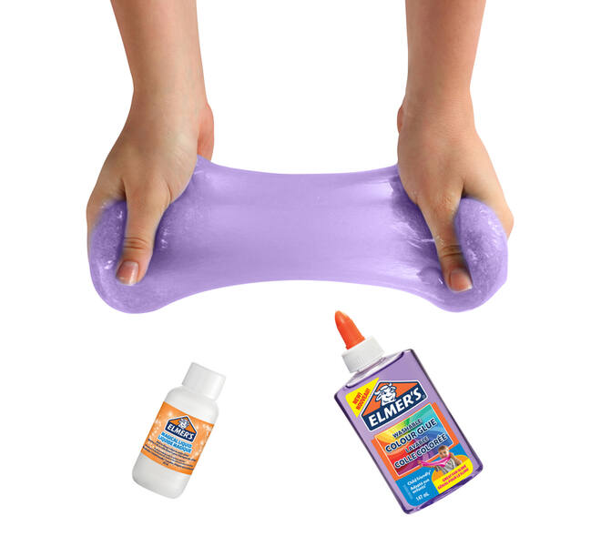 Kinderlijm Elmer's transparant paars