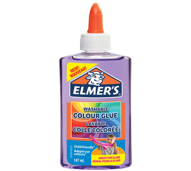 Kinderlijm Elmer's transparant paars