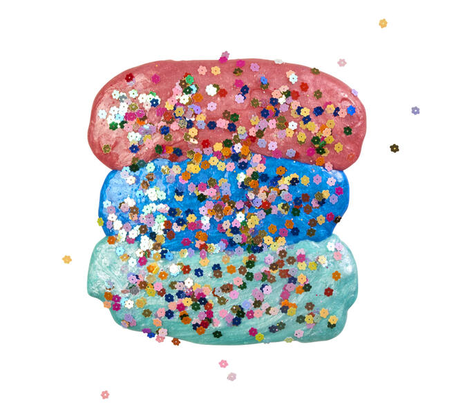 Kinderlijm Elmer's metallic roze