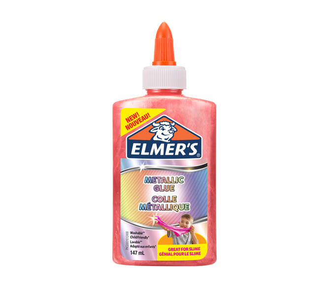 Kinderlijm Elmer's metallic roze