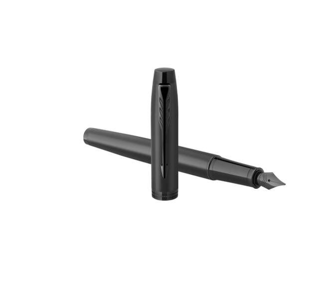 Vulpen Parker IM Achromatic GB matt black fijn