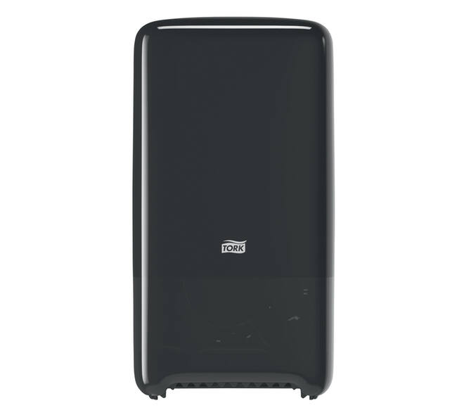 Toiletpapierdispenser Tork T6 Elevation medium duo zwart 557508