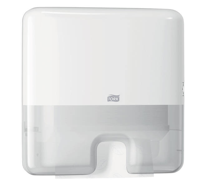 Handdoekdispenser Tork H2 Elevation Xpress klein wit 552100