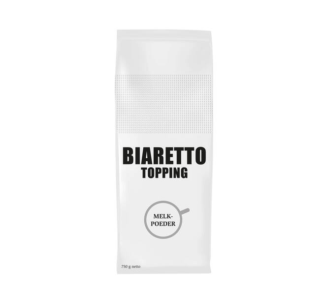 Melkpoeder Biaretto topping 750gram