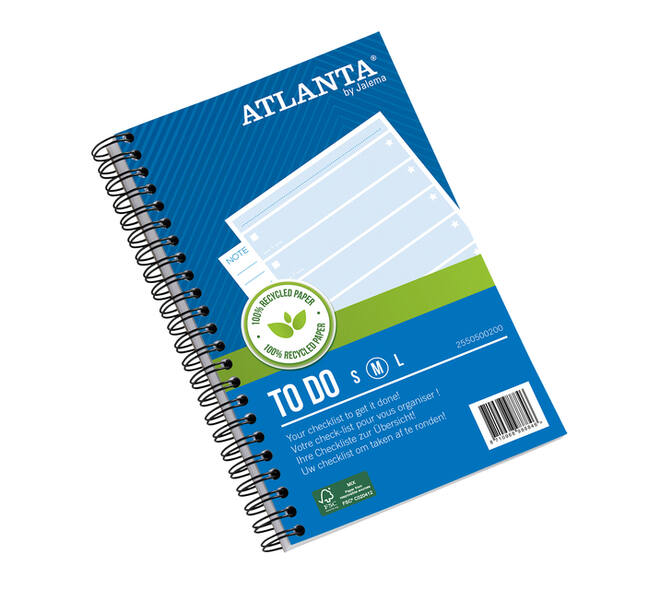 Things to do Djois Atlanta recycled papier Medium 195x135 100vel 70gr blauw