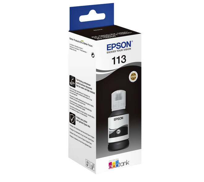 Navulinkt Epson 113 EcoTank zwart