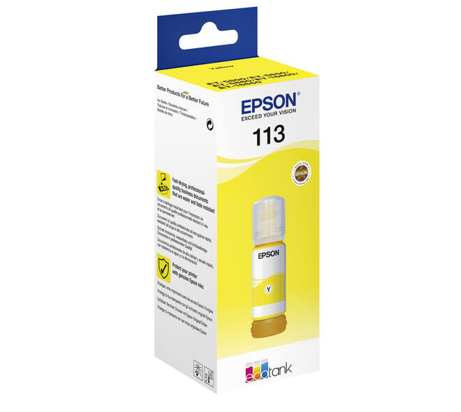 Navulinkt Epson 113 EcoTank geel