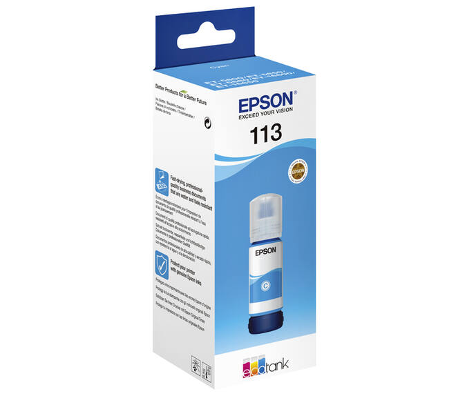 Navulinkt Epson 113 EcoTank blauw