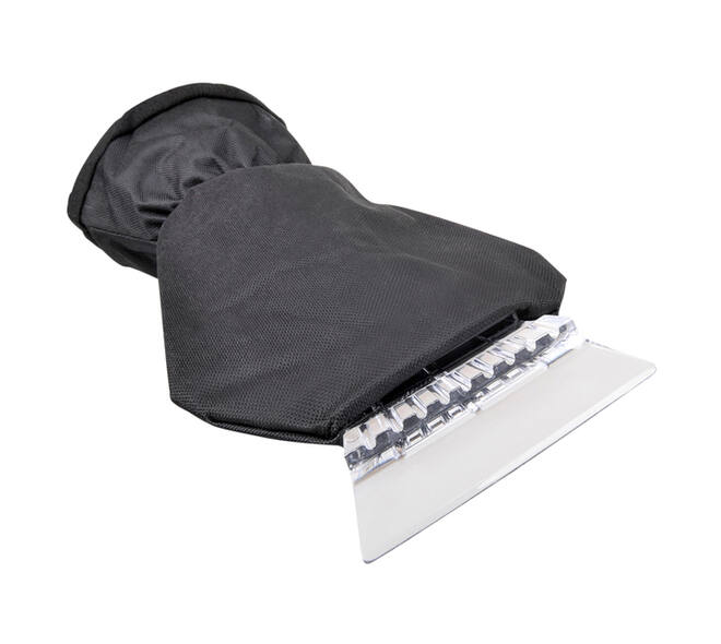 IJskrabber ProPlus met fleece handschoen assorti