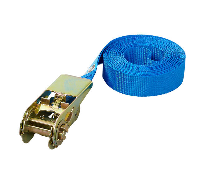 Spanband ProPlus ratel 5 meter blauw
