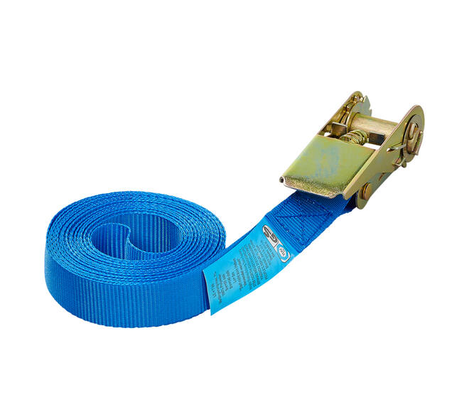 Spanband ProPlus ratel 5 meter blauw