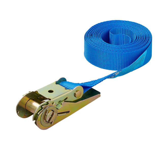 Spanband ProPlus ratel 5 meter blauw