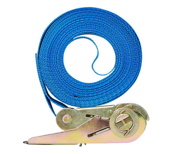 Spanband ProPlus ratel 5 meter blauw