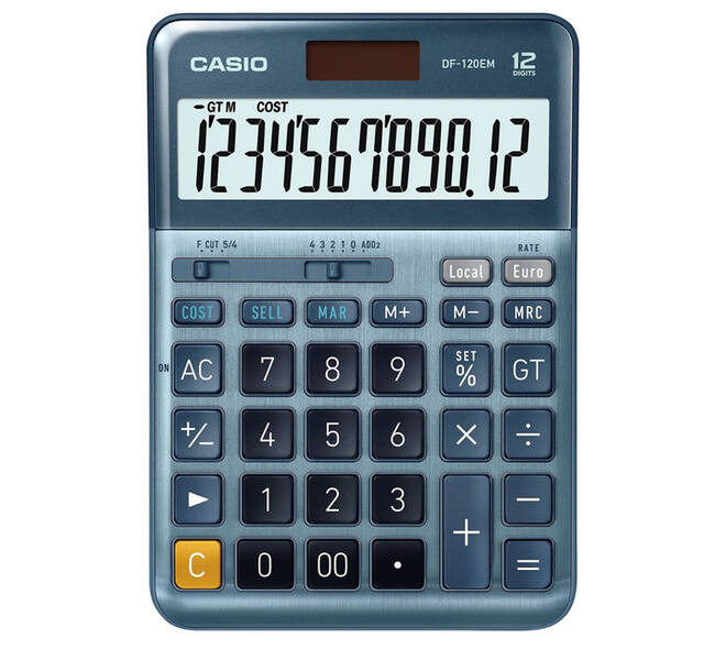 Rekenmachine Casio DF-120EM