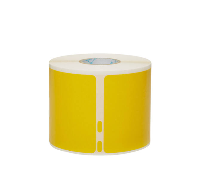 Etiket Dymo LabelWriter naamkaart 54x101mm 1 rol á 220 stuks geel