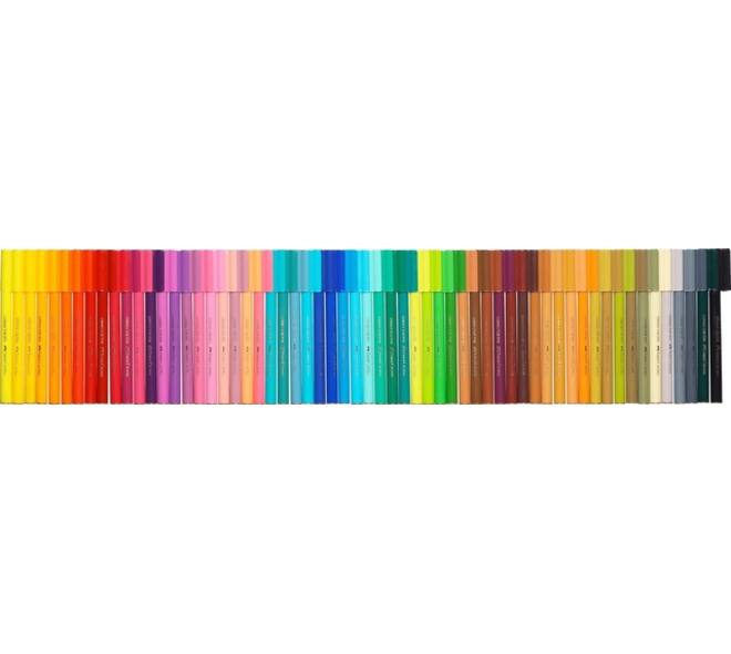 Kleurstiften Faber-Castell Connector assorti koffer à 60 stuks
