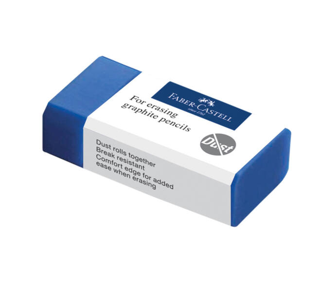 Gum Faber-Castell stofvrij blauw