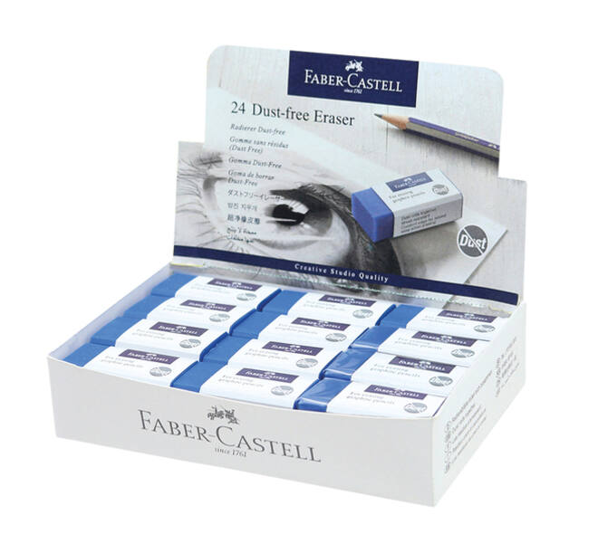 Gum Faber-Castell stofvrij blauw