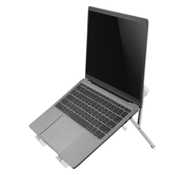 Laptopstandaard Neomounts NSLS010 opvouwbaar zilver
