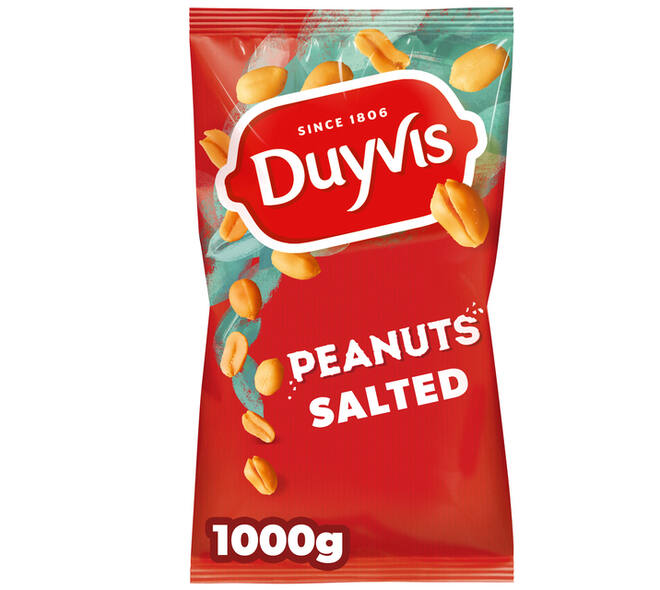 Pinda Duyvis gezouten zak1000 gram