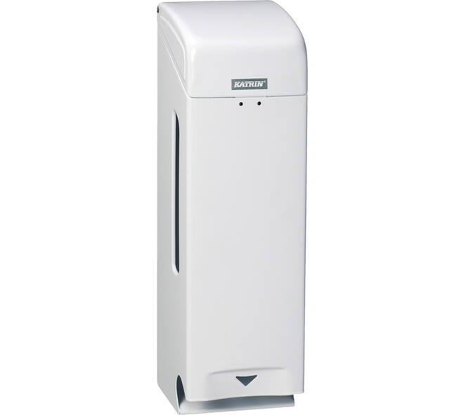 Toiletpapierdispenser Katrin drie rollen metaal wit 984503