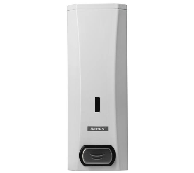 Zeepdispenser Katrin metaal 1000ml wit 982517