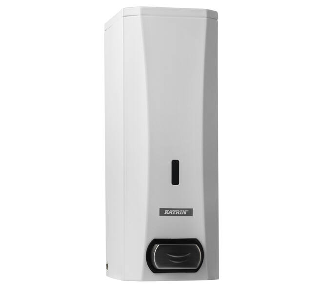 Zeepdispenser Katrin metaal 1000ml wit 982517