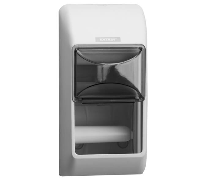 Toiletpapierdispenser Katrin duo wit 92384