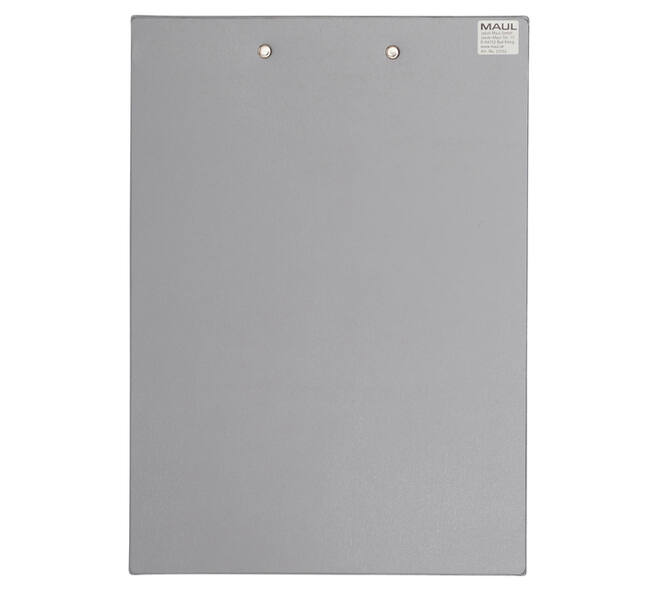 Klembord MAUL A4 staand PVC zilvergrijs