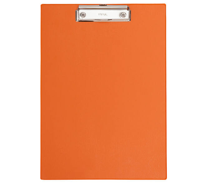 Klembord MAUL A4 staand PVC neon oranje