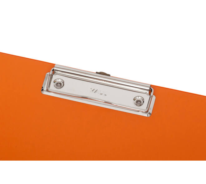 Klembord MAUL A4 staand PVC neon oranje