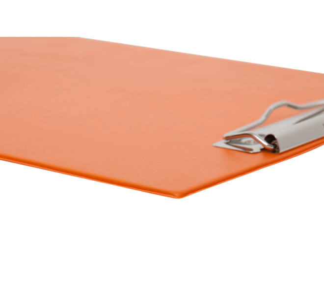 Klembord MAUL A4 staand PVC neon oranje