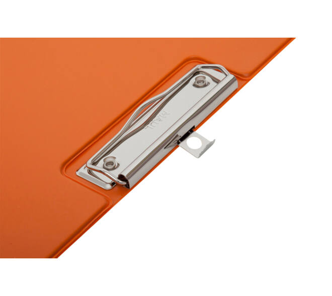 Klembordmap MAUL A4 staand met penlus PVC neon oranje