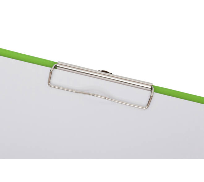 Klembordmap MAUL A4 staand met penlus PVC neon groen