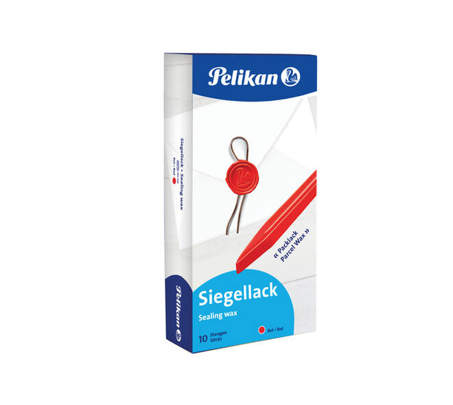Zegellak Pelikan 60/10 rood