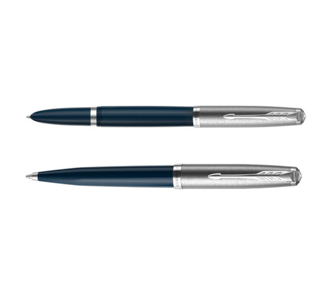 Balpen Parker 51 midnight blue CT medium