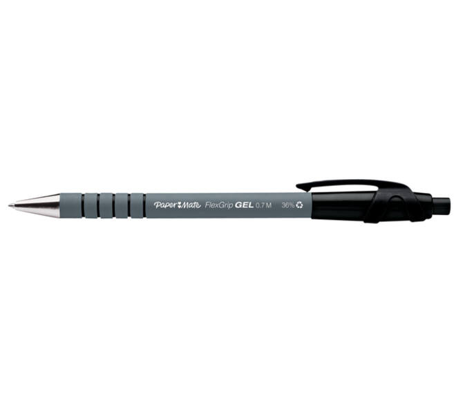 Gelschrijver Paper Mate FlexGrip medium zwart