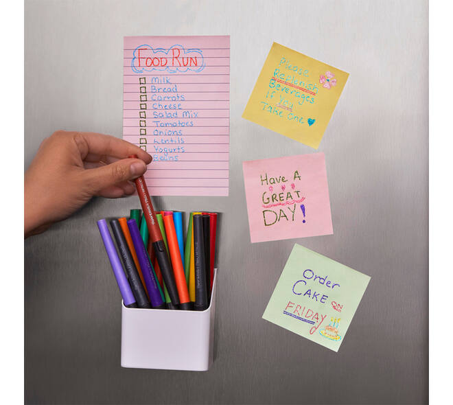 Fineliner Paper Mate Flair Metallic medium blister à 6 stuks