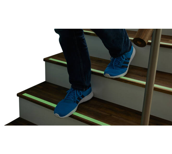 Anti-slip tape tesa® 5mx25mm fluoriserend