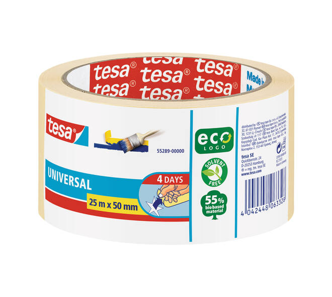 Afplaktape tesa®  Economy 50mmx25m beige