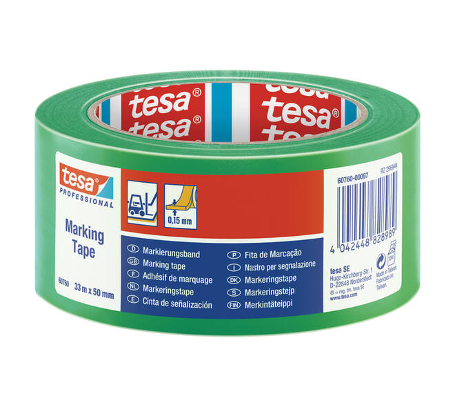 Markeringstape tesa® Professional 60760 PV1 50mmx33m groen