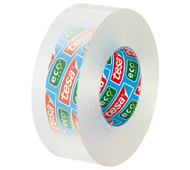 Plakband handdispenser tesafilm® Eco & Clear 33mx19mm transparant blister